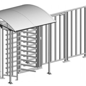 Full Height Railings Turnstile - Gigaworkz Technologies Inc.